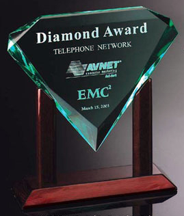 Diamond Award (10"x9"x3")
